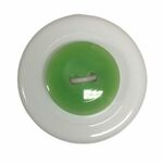 Button - 14 mm Lime Green