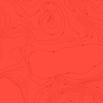 Sun Print 2023 - A556O Topography Maple