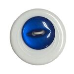 Button - 14mm Blue