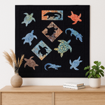 Australian Animal Applique Patterns – Turtle & Crocodile Designs