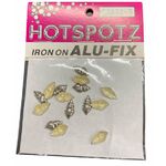 Hotspotz Iron On Alu-Fix Shell Silver