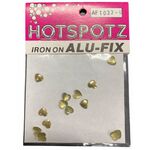 Hotspotz Iron on Alu-Fix Heart Gold