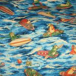 Fabric - Alexander Henry Fabrics - Ribbit Surf 112cm