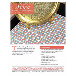 Salerno Tile Table Runner - Cross Stitch Pattern