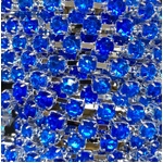 2mm Acrylic Rhinestone Chain - Blue
