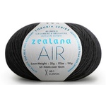Zealana Air Lace Weight A01 Charcoal
