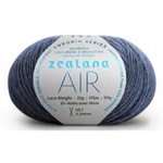 Zealana Air Lace Weight A03 Slate Blue