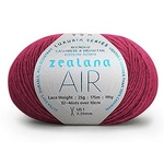 Zealana Air Lace Weight A10 Hot Pink