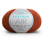 Zealana Air Lace Weight A11 Tangerine