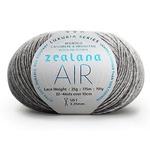 Zealana Air Lace Weight A15 Grey