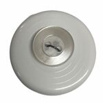 Button - 14mm White
