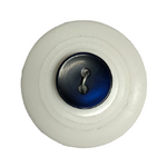 Button - 12mm Dark Blue Round