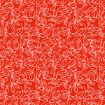 Fat Quarters - B6 Red Bloom Beauty