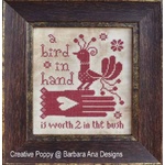 A Bird in Hand - Counted Cross Stitch Chart