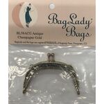 Bag Lady Bags - BL58ACG 2.4 inch Curved Purse Frame