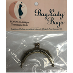 Bag Lady Bags - BL64ACG 2" Curved  Purse Frame