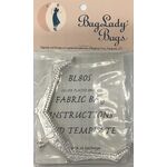 Bag Lady Bags - BL80S 4.5 inch Hex Shiny Silver Purse Frame