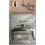 Bag Lady Bags - BL950 3.1 inch Square Nickle Purse Frame