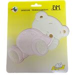 Iron on Motifs - Sleeping Bear Pink