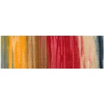 Bargello Stripes — Sunflower, Cherry Red, Midnight Blue