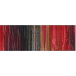 Bargello Stripes - Charcoal, Copper, Crimson