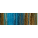 Bargello Stripes — Teal, Ochre, Ocean Blue