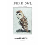  Graeme Ross Cross Stitch Chart - Barn Owl