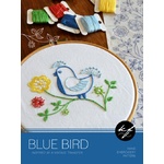 Embroidery Pattern - Blue Bird