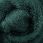 Ashford Corriedale Fibre 004 Green Tea 100gm