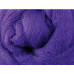 Ashford Corriedale Fibre 025 Purple 100gm