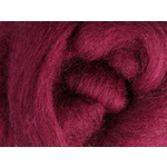 Ashford Corriedale Fibre 047 Raspberry 100gm