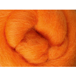 Ashford Corriedale Fibre 048 Tangerine 100gm