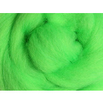 Ashford Corriedale Fibre 053 Fluro Lime 100gm