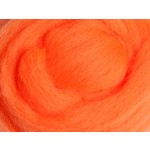 Ashford Corriedale Fibre 054 Fluro Orange 100gm
