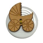 Button - Lasercut Pram