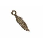 Charm - Feather Silver