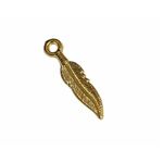 Charm - Feather Gold