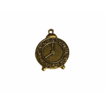 Charm - Clock Gold