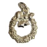 Charm - Wreath Silver