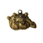 Charm - Pincushion Antique Gold