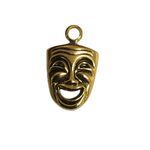 Charm - Drama Mask Gold