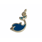 Charm - Dolphin Silver/Blue