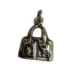 Charm - Handbag Antique Silver