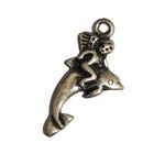 Charm - Dolphin Silver