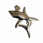 Charm - Shark Silver