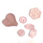 Bead - Chi Frosted Mixed Size & Shape