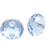 Swarovski - 6mm Faceted Rondelle Aqua