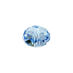 Swarovski - 8mm Faceted Rondelle Aqua