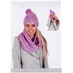 Mega Morbidone Lavender Beanie & Cowl CY022