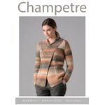 CY050 - 10 ply Cross Over Sweater in Plassard Champetre 